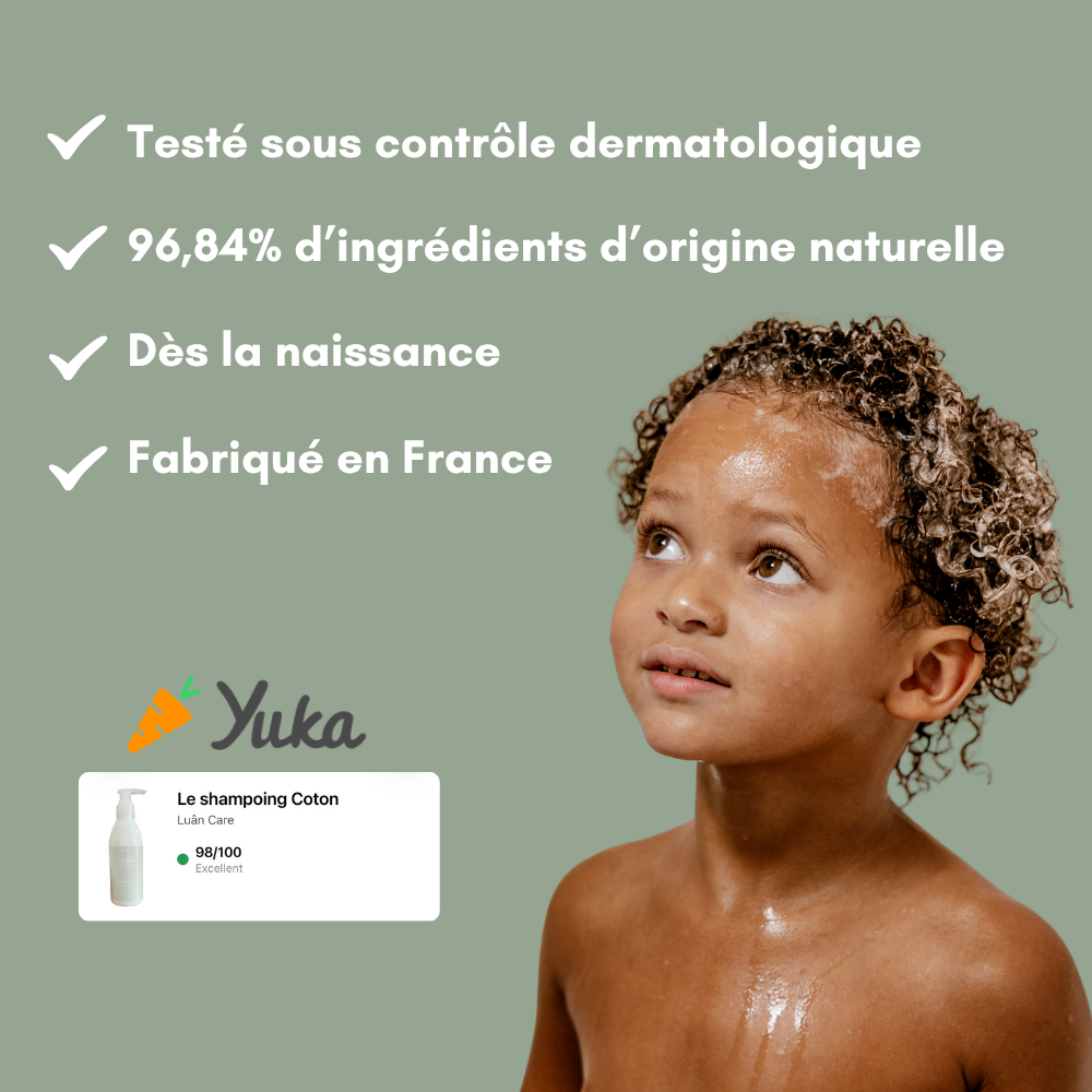 Le shampoing Coton ultra doux